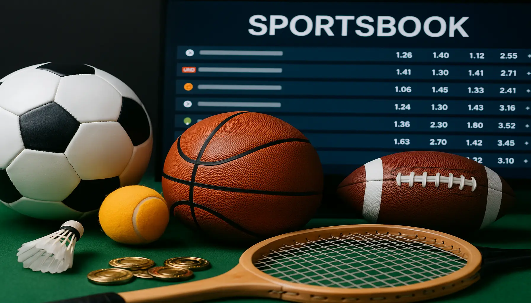 Apostas esportivas no cassino online KK7
